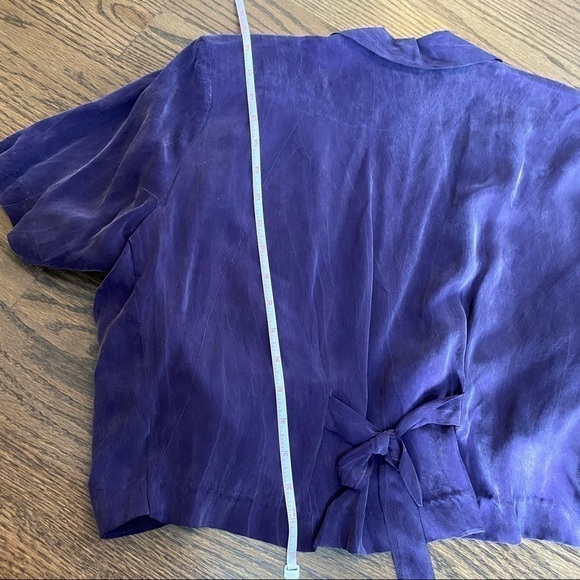 Vintage rabbit rabbit rabbit purple 2 piece long dress and jacket size 14 - Picture 13 of 16